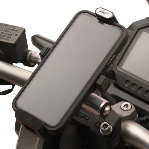 GP Kompozit TTR01 Universal Titreşim Modüllü Telefon Tutucu Beyaz-Siyah