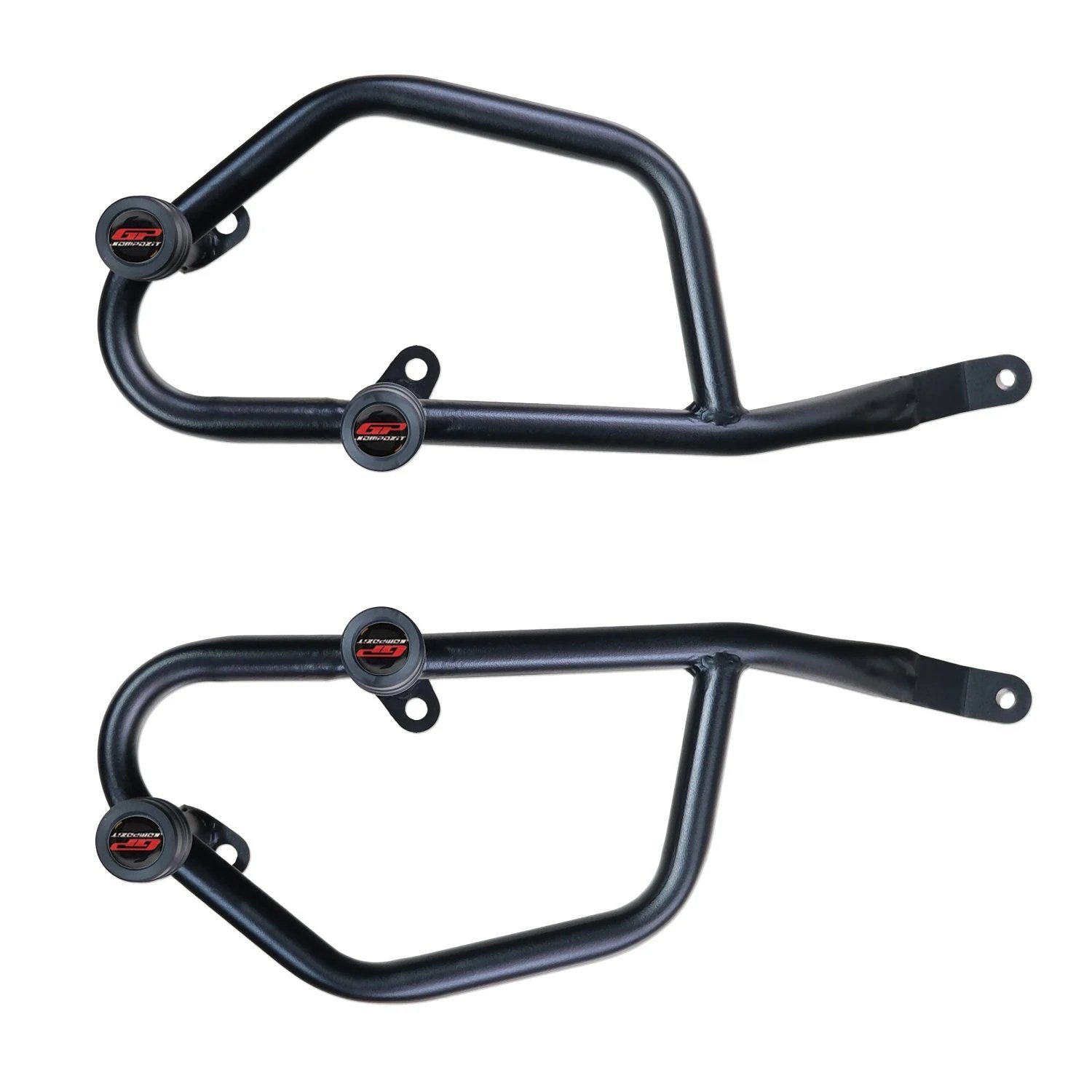 GP Kompozit TVS Apache RTR 200 2022-2024 Uyumlu Motor Koruma Demiri Siyah