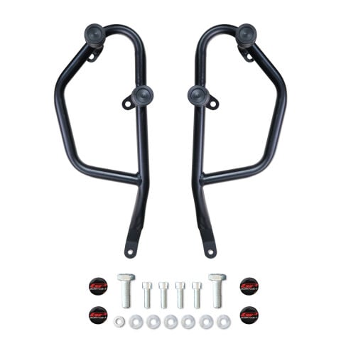 GP Kompozit TVS Apache RTR 200 2022-2024 Uyumlu Motor Koruma Demiri Siyah