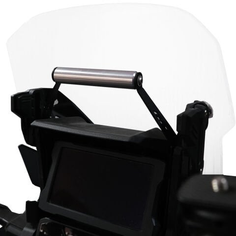 GP Kompozit Honda Africa Twin CRF1100L L2 / L4 2020-2025 Uyumlu Telefon / Navigasyon Tutucu Siyah