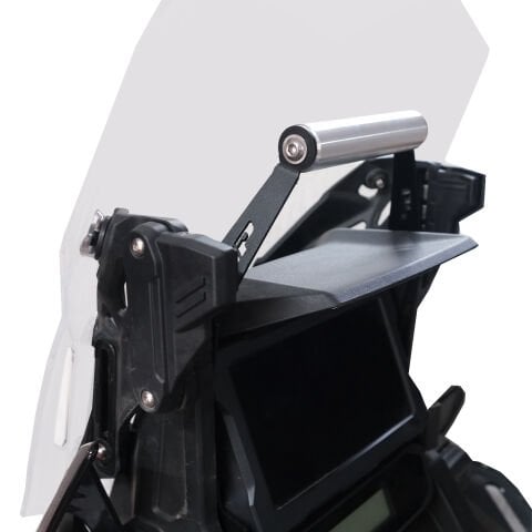 GP Kompozit Honda Africa Twin CRF1100L L2 / L4 2020-2025 Uyumlu Telefon / Navigasyon Tutucu Siyah