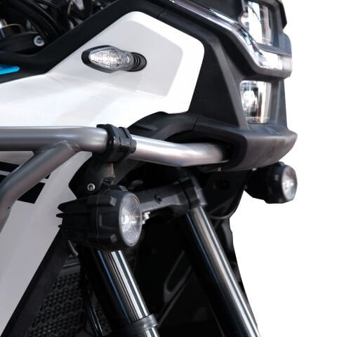 GP Kompozit SFR001 Large Universal Motosiklet Sis Farı Seti Siyah