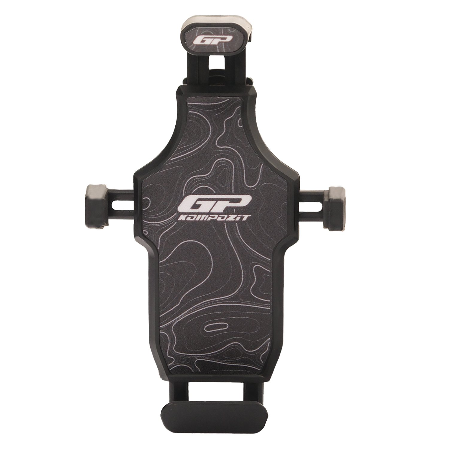 GP Kompozit TTR01 Universal Titreşim Modüllü Telefon Tutucu Siyah - Beyaz