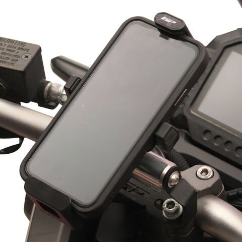 GP Kompozit TTR01 Universal Titreşim Modüllü Telefon Tutucu Siyah - Beyaz