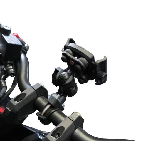 GP Kompozit TTR15 Universal Gidon Bağlantılı Titreşim Modüllü Telefon Tutucu Siyah