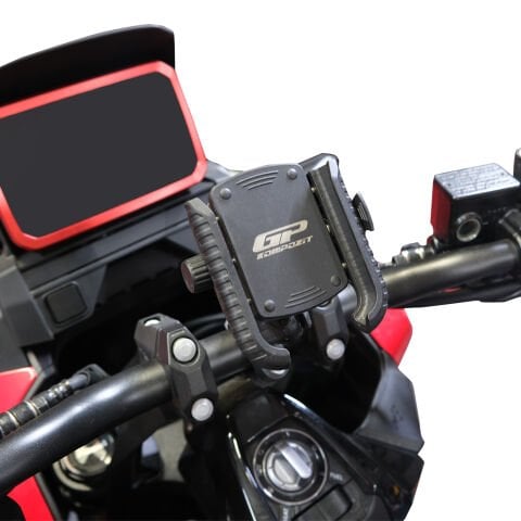 GP Kompozit TTR15 Universal Gidon Bağlantılı Titreşim Modüllü Telefon Tutucu Siyah