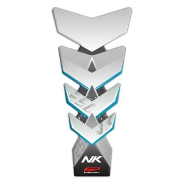 GP Kompozit CF Moto 250 NK 2018-2022 Uyumlu Tank Pad Seti Turkuaz