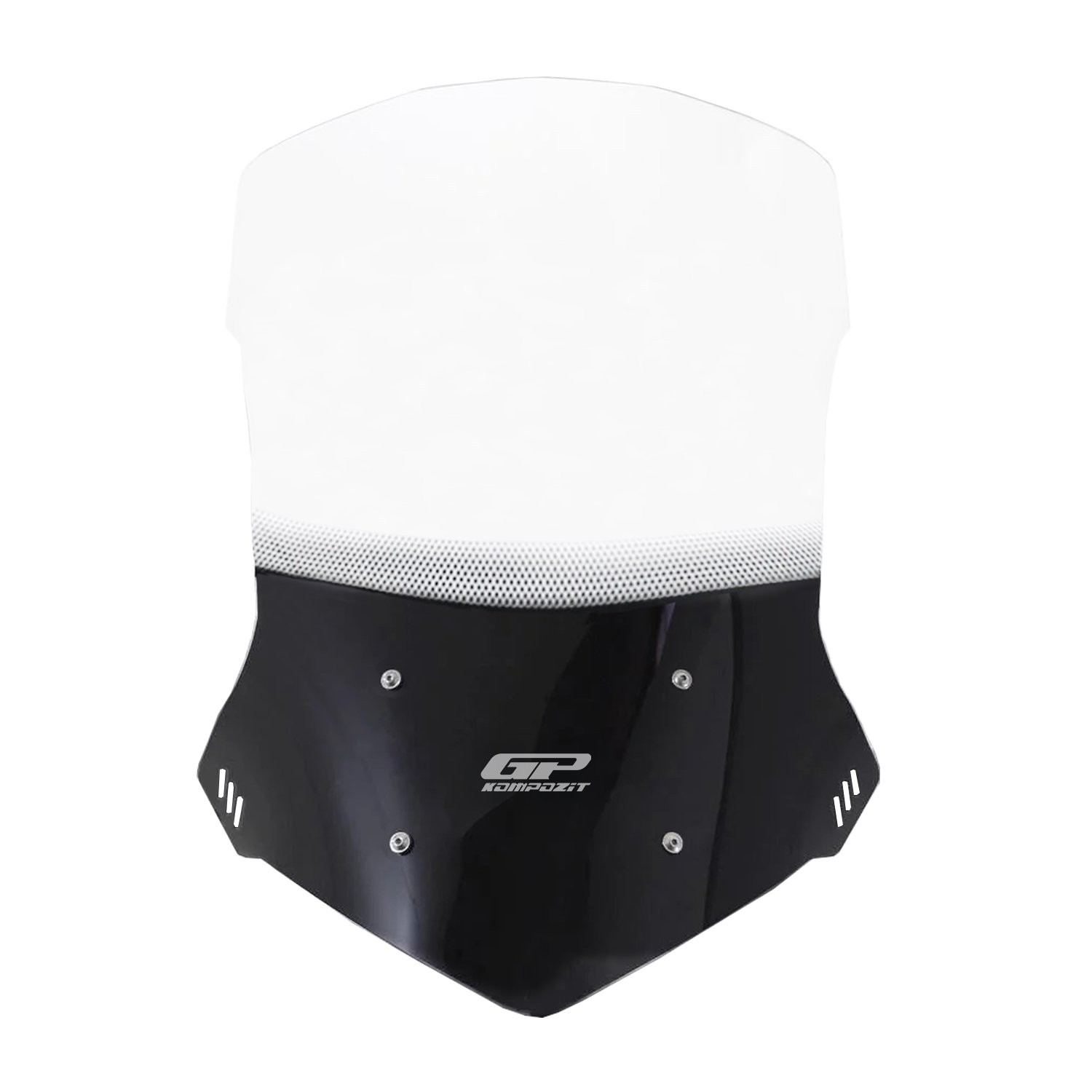 GP Kompozit Honda NC 700 X / NC 750 X 2016-2020 Uyumlu Baskılı Tur Camı Şeffaf