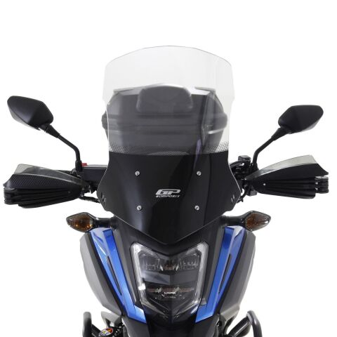 GP Kompozit Honda NC 700 X / NC 750 X 2016-2020 Uyumlu Baskılı Tur Camı Şeffaf