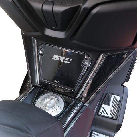 GP Kompozit Voge SR4 Maksi 350 2022-2025 Uyumlu Tank Pad Karbon