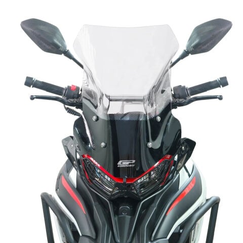GP Kompozit Benelli TRK 702 X 2024 Uyumlu Ön Cam Şeffaf