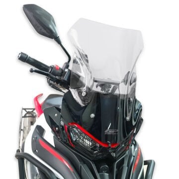 GP Kompozit Benelli TRK 702 X 2024 Uyumlu Ön Cam Şeffaf 53 cm