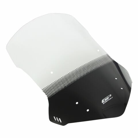 GP Kompozit Honda NC 700 X / NC 750 X 2012-2015 Uyumlu Baskılı Tur Camı Şeffaf