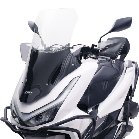 GP Kompozit Honda PCX 125 2025-2026 Uyumlu Ön Cam Şeffaf