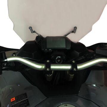GP Kompozit Yamaha Niken GT 2018-2020 Uyumlu Ön Cam Şeffaf 60 cm