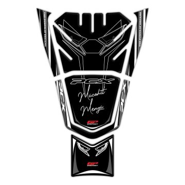 GP Kişiye Özel Honda PCX 125 2021-2024 Uyumlu Tank Pad Gri