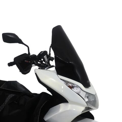 GP Kompozit Honda PCX 125 / 150 2011-2013 Uyumlu Ön Cam Siyah