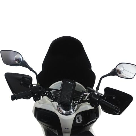GP Kompozit Honda PCX 125 / 150 2011-2013 Uyumlu Ön Cam Siyah
