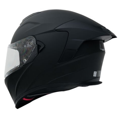 GP MY HELMET MKS001-MB Yarış Spoiler Güneş Vizörlü Şeffaf Full Face Motosiklet Kaskı