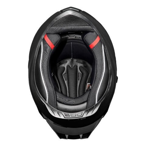 GP MY HELMET MKS001-MB Yarış Spoiler Güneş Vizörlü Şeffaf Full Face Motosiklet Kaskı