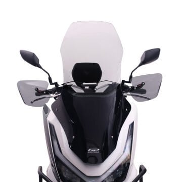 GP Kompozit Honda PCX 125 2025 Uyumlu Ön Tur Camı Füme