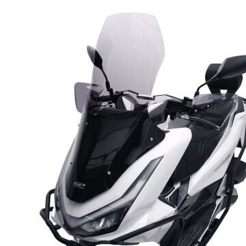 GP Kompozit Honda PCX 125 2025 Uyumlu Ön Tur Camı Füme