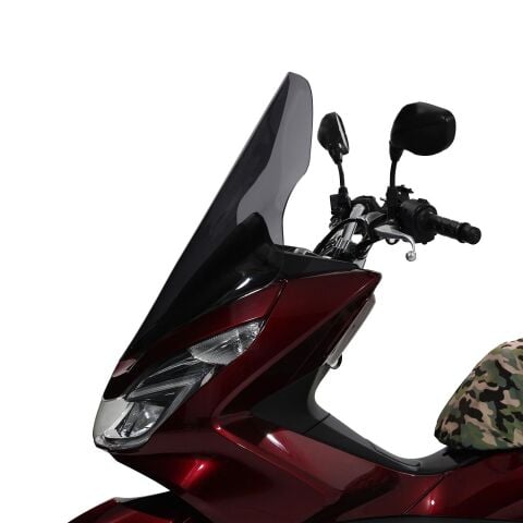 GP Kompozit Honda PCX 125 / 150 2014-2017 Uyumlu Ön Cam Siyah