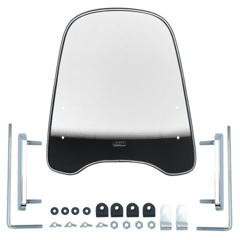 GP Kompozit MCM001 Scooter Universal Ön Cam Şeffaf