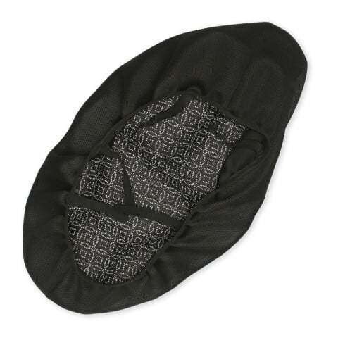 GP Kompozit Honda Activa 2013-2020 Uyumlu Fileli Motosiklet Konfor Sele Kılıfı Siyah