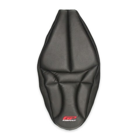 GP Kompozit Honda PCX 125 / 150 2014-2025 Uyumlu Fileli Motosiklet Konfor Sele Kılıfı Siyah