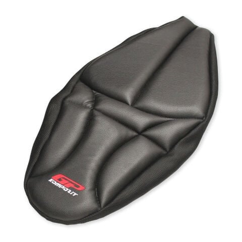 GP Kompozit Honda PCX 125 / 150 2014-2025 Uyumlu Fileli Motosiklet Konfor Sele Kılıfı Siyah