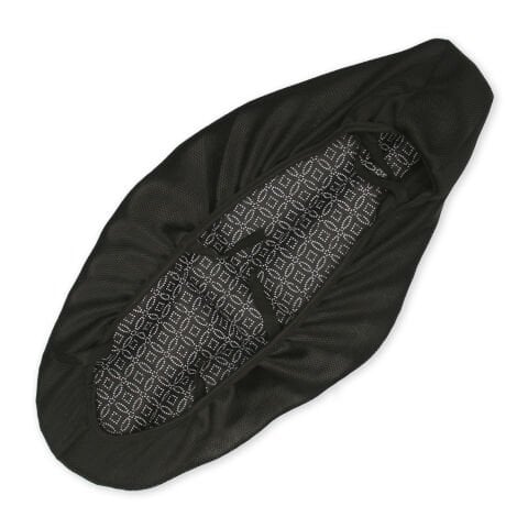 GP Kompozit Honda PCX 125 / 150 2014-2025 Uyumlu Fileli Motosiklet Konfor Sele Kılıfı Siyah