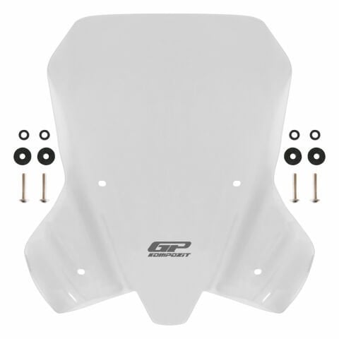 GP Kompozit KTM 1290 Super Adventure 2021-2024 Uyumlu Ön Cam Şeffaf