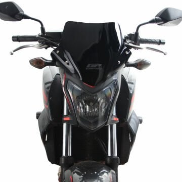 GP Kompozit Honda CB 650 F 2014-2020 Uyumlu Kısa Ön Cam Şeffaf