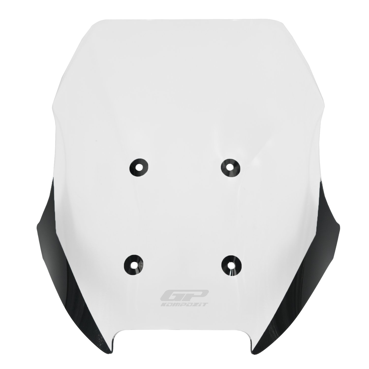 GP Kompozit CF Moto 450 MT 2023-2026 Uyumlu Ön Cam Şeffaf