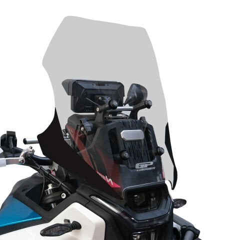 GP Kompozit CF Moto 450 MT 2023-2026 Uyumlu Ön Cam Şeffaf