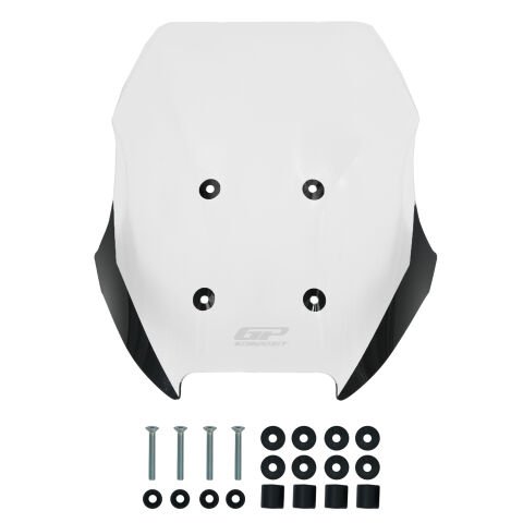 GP Kompozit CF Moto 450 MT 2023-2026 Uyumlu Ön Cam Şeffaf