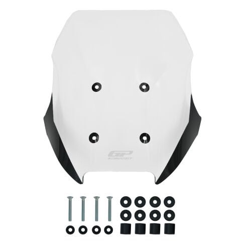 GP Kompozit CF Moto 450 MT 2023-2026 Uyumlu Ön Cam Şeffaf