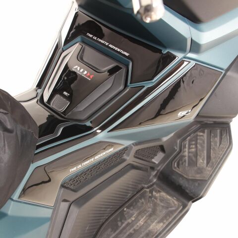 GP Kompozit SYM ADX 125 2023-2024 Uyumlu Tank Pad Seti Siyah