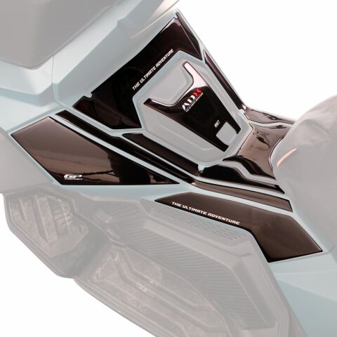 GP Kompozit SYM ADX 125 2023-2024 Uyumlu Tank Pad Seti Siyah
