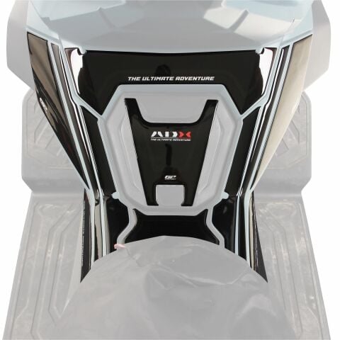 GP Kompozit SYM ADX 125 2023-2024 Uyumlu Tank Pad Seti Siyah