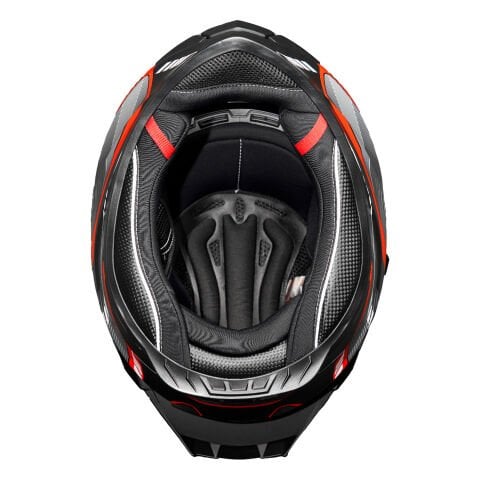 GP MY HELMET MKS001-BGR Yarış Spoiler Güneş Vizörlü Şeffaf Full Face Motosiklet Kaskı