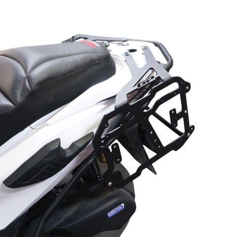 GP Kompozit Honda PCX 125 / 150 2018-2026 Uyumlu Yan Çanta Demiri Siyah