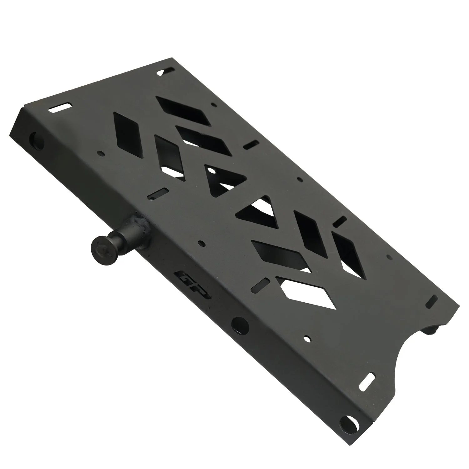 GP Kompozit Honda SH 125 2024-2025 Uyumlu Pratik Tak-Çıkar Kızaklı Arka Çanta Demiri Siyah