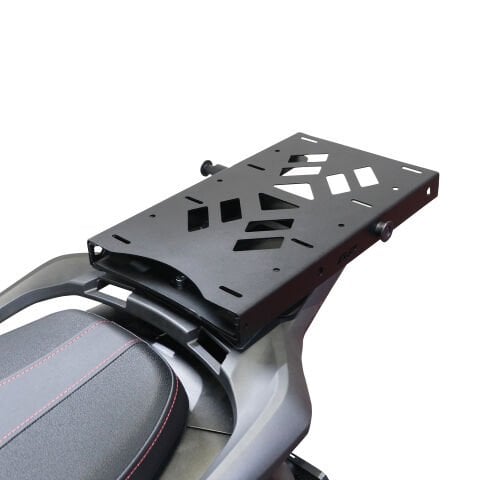 GP Kompozit Honda SH 125 2024-2025 Uyumlu Pratik Tak-Çıkar Kızaklı Arka Çanta Demiri Siyah