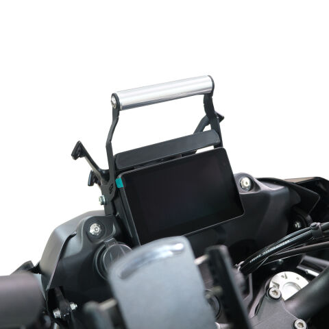 GP Kompozit Benelli TRK 702 X 2024 Uyumlu Telefon / Navigasyon Tutucu Siyah