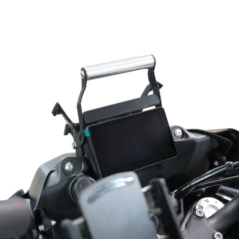 GP Kompozit Benelli TRK 702 X 2024 Uyumlu Telefon / Navigasyon Tutucu Siyah
