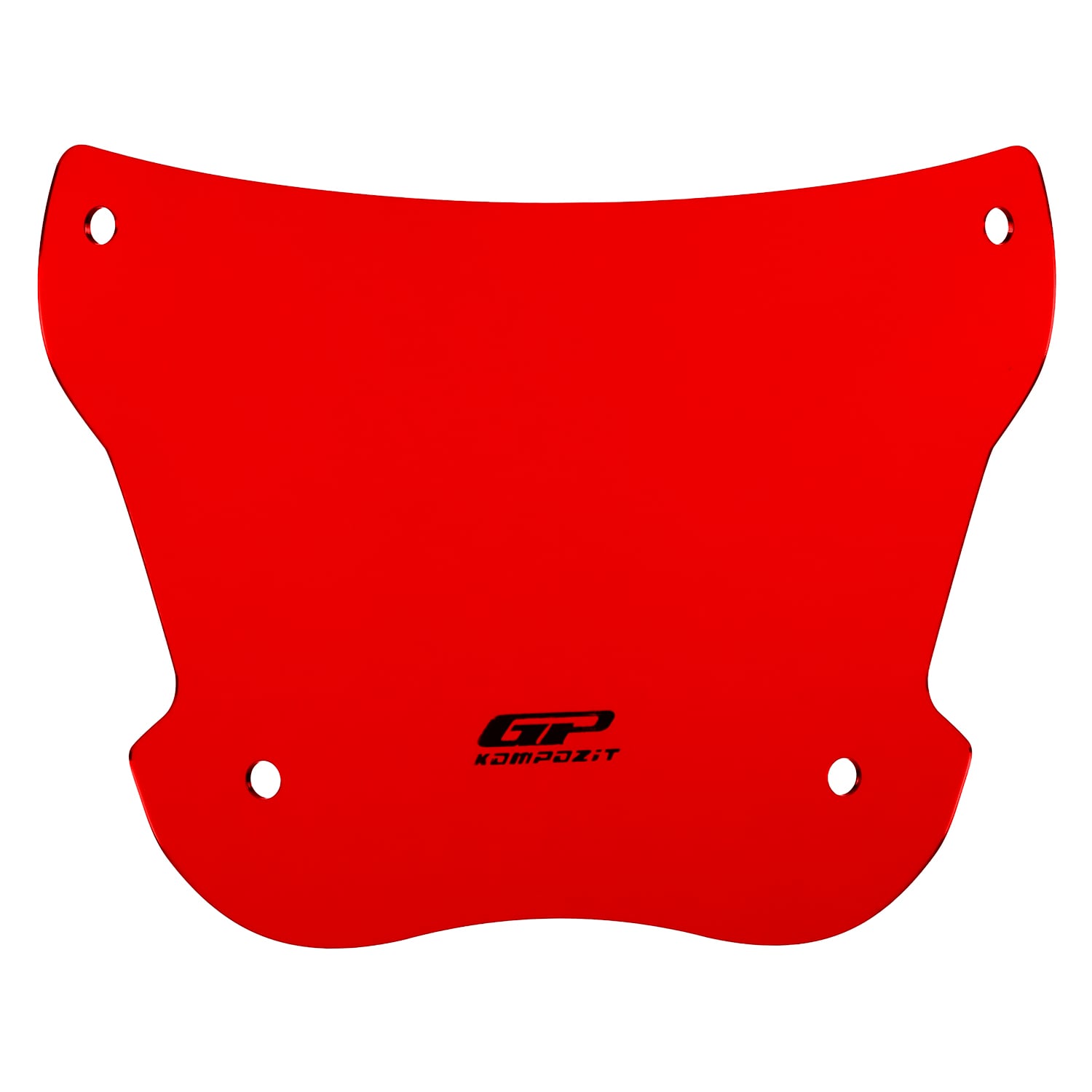 GP Kompozit Honda SH 350i 2021-2026 Uyumlu Ön Cam Kırmızı