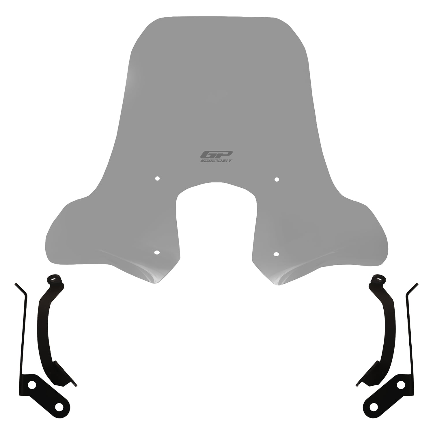 GP Kompozit SYM Symphony ST 125 / 200 2019-2022 Uyumlu Elcikli Ön Cam Füme
