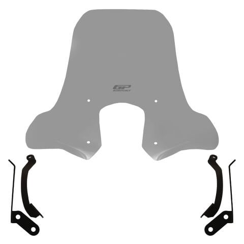 GP Kompozit SYM Symphony ST 125 / 200 2019-2022 Uyumlu Elcikli Ön Cam Füme